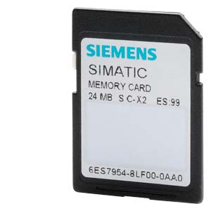 SIMATIC S7, карта памяти для S7-1X00 CPU/SINAMICS, 3,3 В FLASH, 24 Мбайта