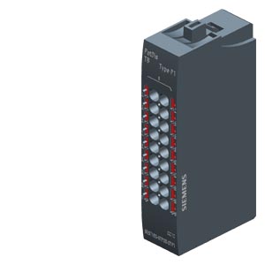 SIMATIC ET 200SP, модуль распределения потенциалов, клеммный блок PotDis, PotDis-TB-P1-R, 18 x втычных (Push-In) клемм для P1, упаковка: 1 шт.,