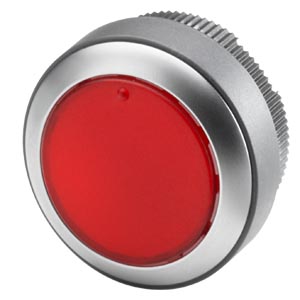 Подсвечиваемая кнопка для модулей расширения, 22 мм, круглая, пластиковая, мгновенный контакт, с встроенной белой светодиодной подсветкой, с 5 цветными рассеивателями  (бесцветный, жёлтый, красный, зелёный, синий), без описания, 1 НО-контакт, (вкл. 