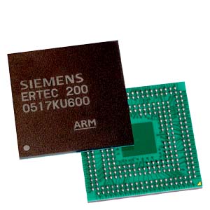 PROFINET IO ASIC, Микросхема ERTEC 200 (бессвинцовая), 10/100 мбит/с Industrial Ethernet, ASIC с процессором ARM 946, 2-портовый коммутатор, встроенный PHY, 1050 штук, T & R
